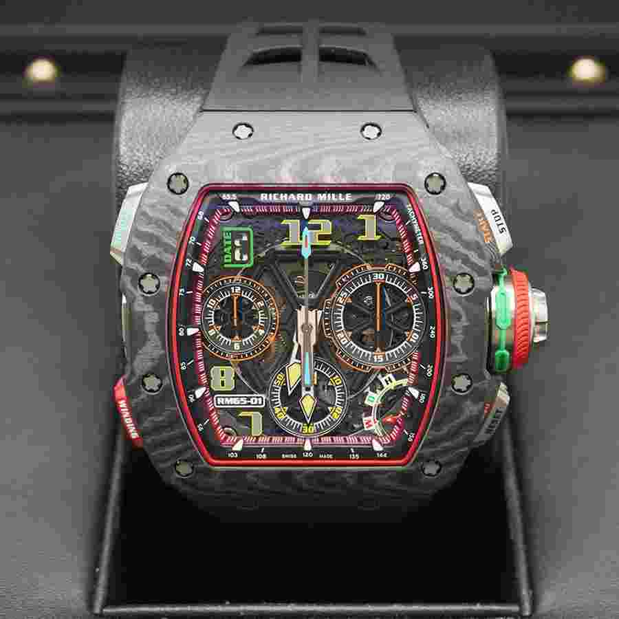 Richard Mille
                           
                                 RM 65-01 Carbon TPT Split Seconds Chronograph