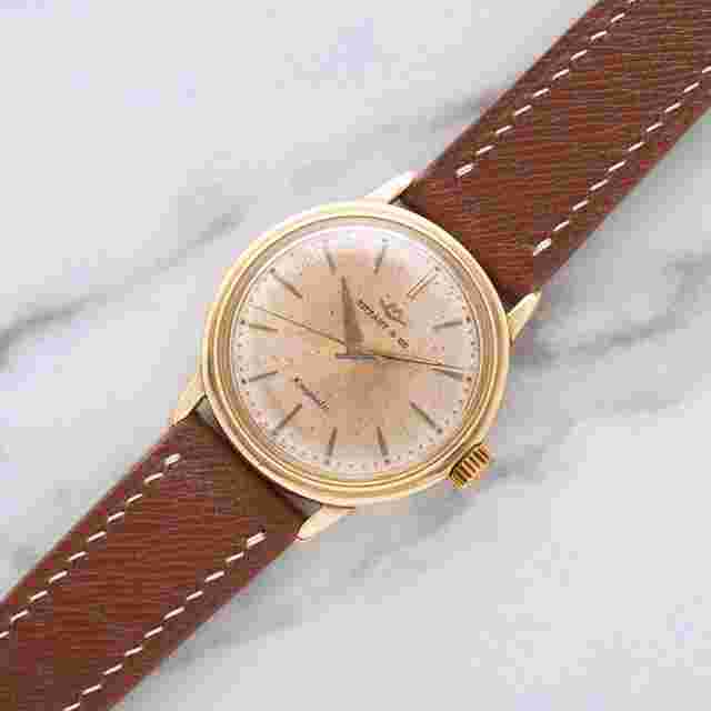 Movado Kingmatic
                           
                                 Tiffany & Co Signed Dial & "Stardust" Patina - w/Box