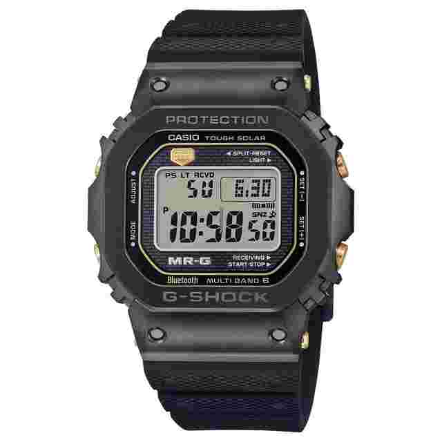 Casio G-Shock
                           
                                 MRG Fluoro-Rubber Band Kiwami Titanium Square MRGB5000R-1 Watch