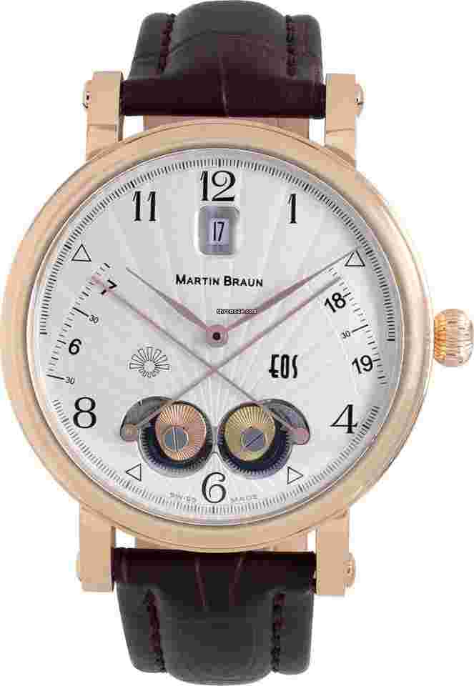 Martin Braun
                           
                                 EOS EOS 42/S 18k rose gold 42mm watch