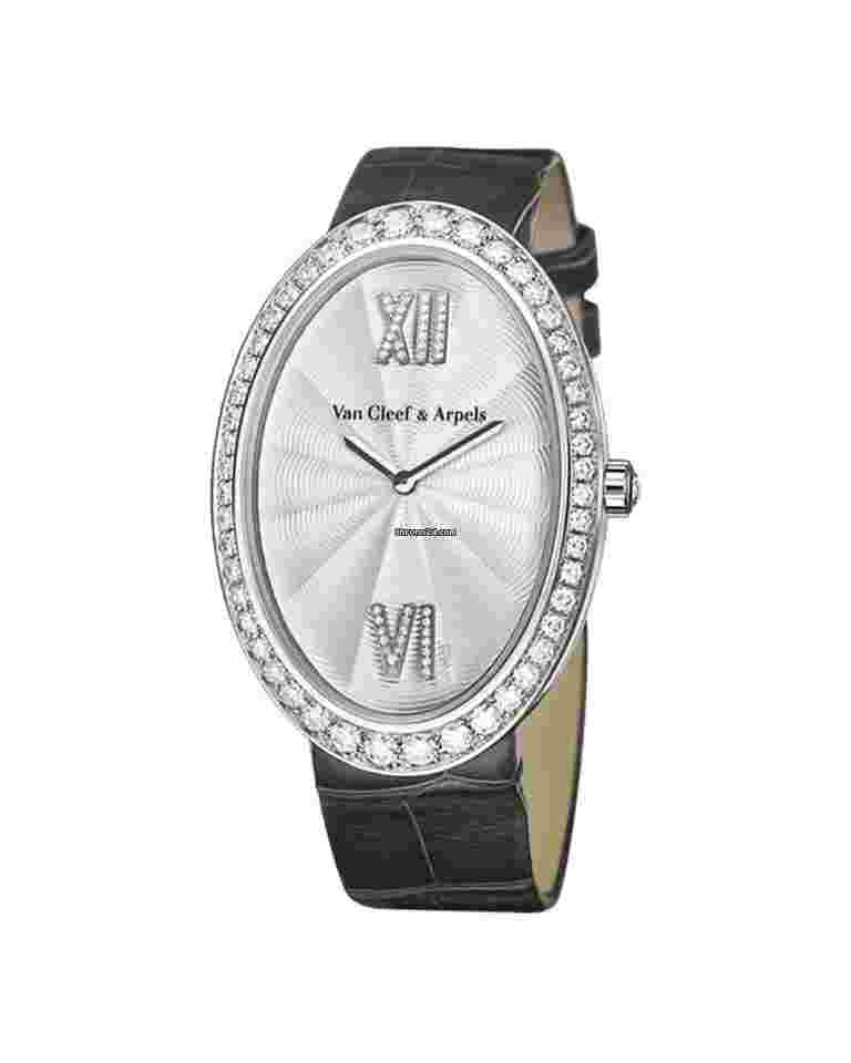 Van Cleef & Arpels
                           
                                 Timeless XL 18K White Gold & Diamonds Lady's Watch