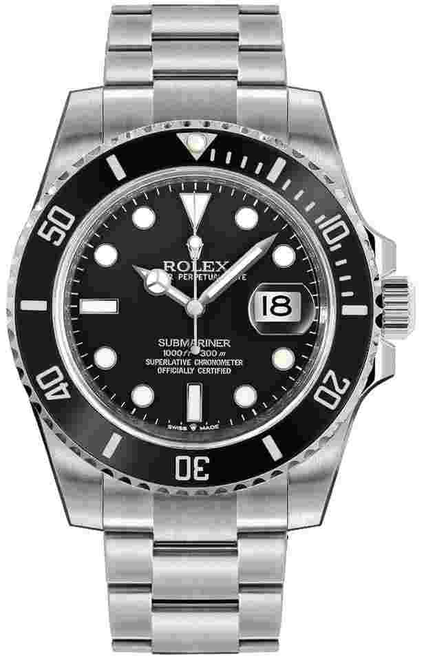 Rolex Submariner Date
                           
                                 Black Dial Stainless Steel Men's Watch 126610LN-0001