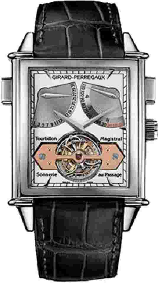Girard Perregaux Vintage 1945
                           
                                 Tourbillon Magistral Platinum Men's Watch