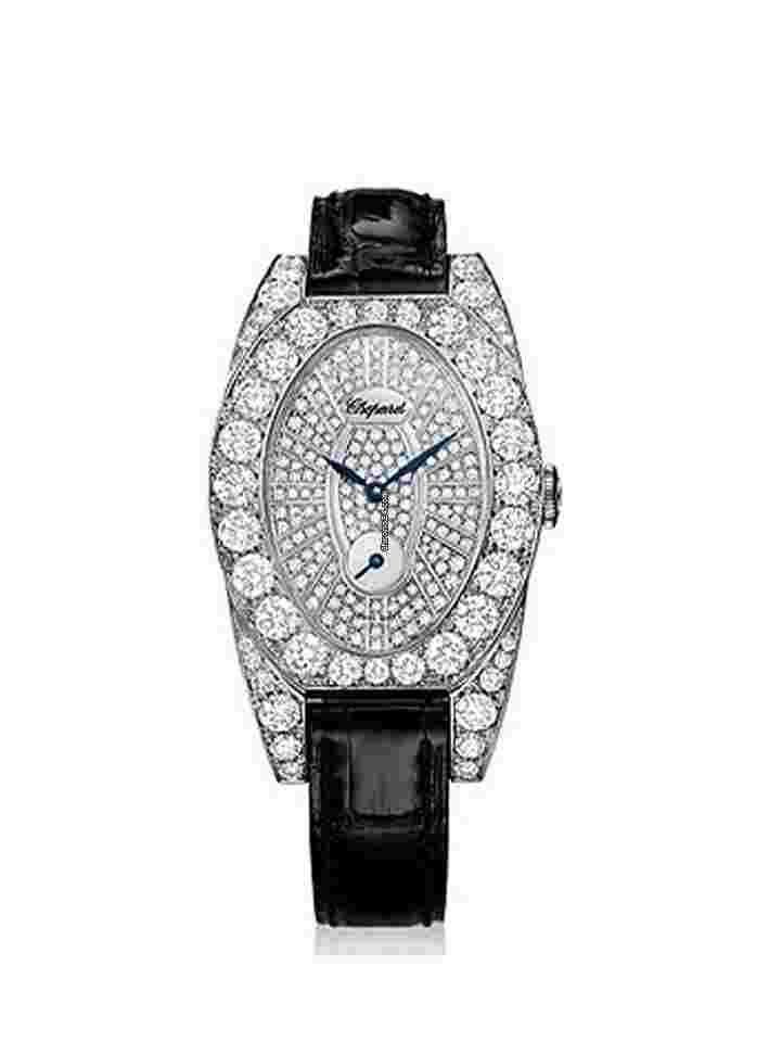 Chopard Classic
Cat Eye Small Seconds 18K White Gold & Diamonds Lady's Watch