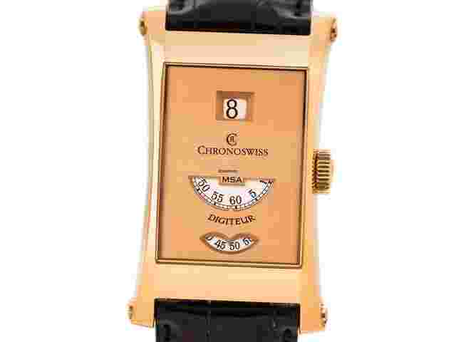Chronoswiss
                           
                                 DIGITEUR Ref-CH1371R 18k Rose Gold Box Papers Lilited 99 Pieces Bj-2006 Excellent