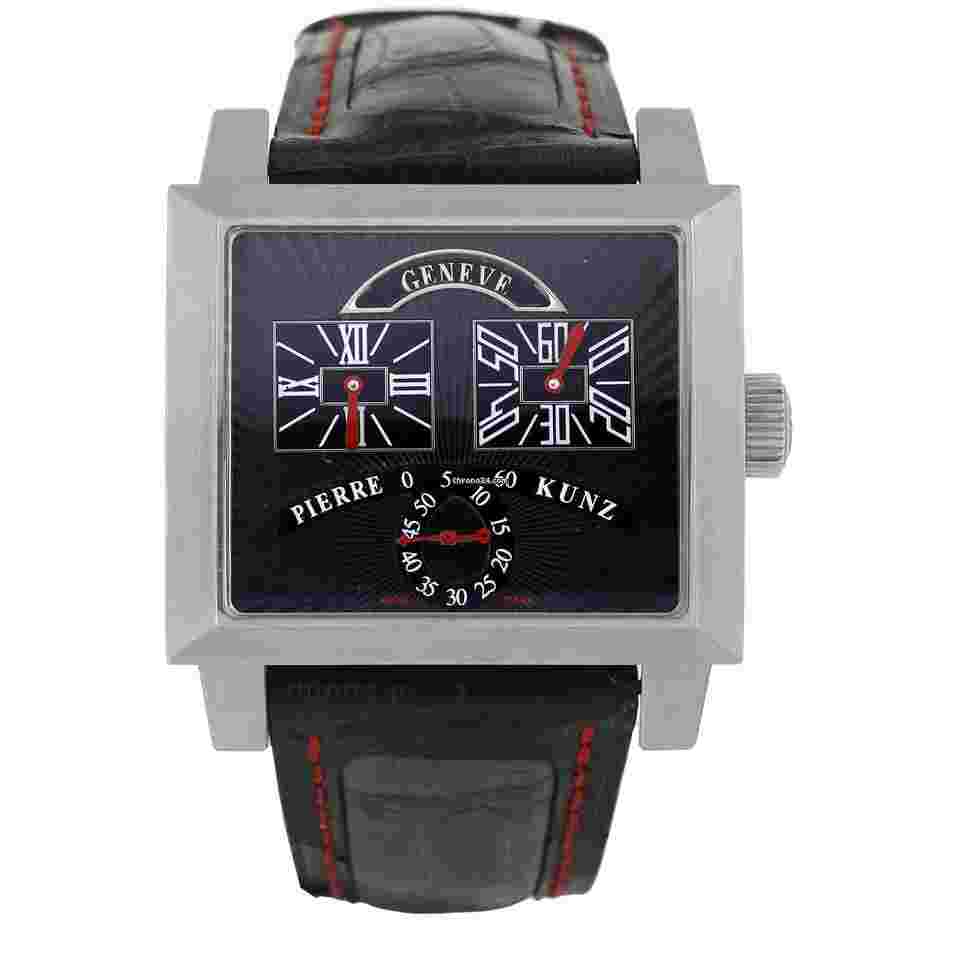 Pierre Kunz
                           
                                 Seconde Virevolante Retrograde Black Dial 43x36mm N018 SVR Full Set