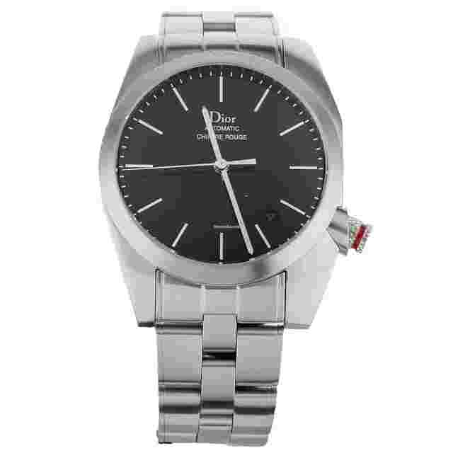 Dior Chiffre Rouge
                           
                                 Mens Stainless Steel Homme Paris Chiffre Rouge Watch EG2978