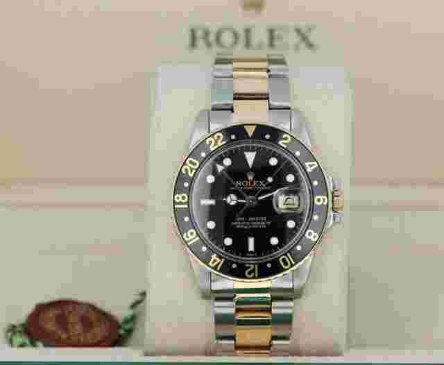 Rolex GMT-Master
                           
                                 18kt Yellow Gold & Stainless Steel Vintage 1985 Rare ‘8-Million’ Series 16753