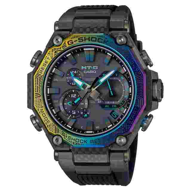 Casio G-Shock
                           
                                 MTG MTGB2000YR-1A City Illumination Rainbow Bluetooth Watch