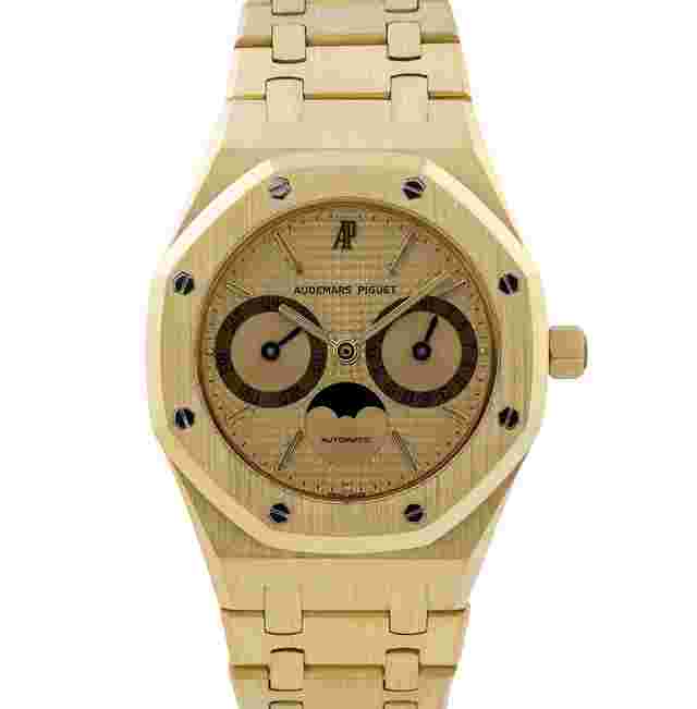 Audemars Piguet Royal Oak Day-Date
                           
                                 Moonphase 18k Gold 36mm Champagne Dial