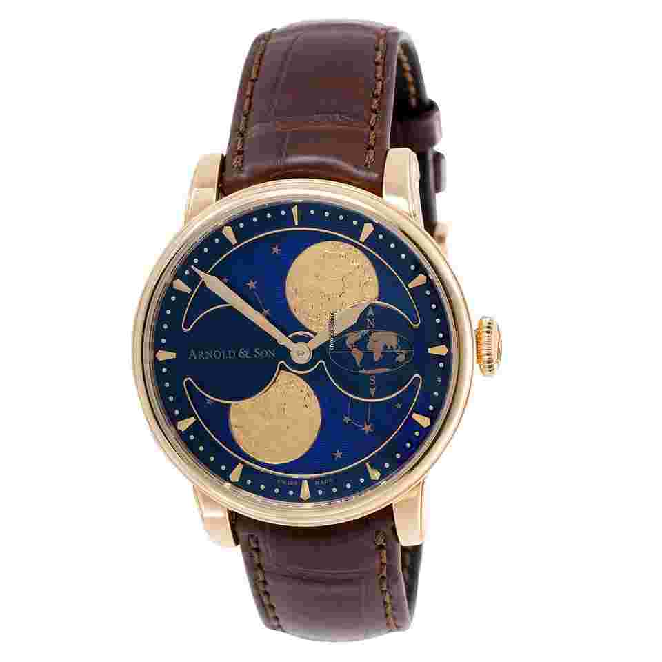 Arnold & Son HM Perpetual Moon
                           
                                 Double Hemisphere Perpetual Moon