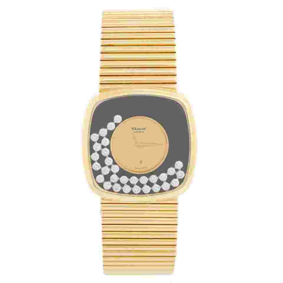 Chopard Happy Diamonds
                           
                                 18k Yellow Gold Black Onyx ref 2164
