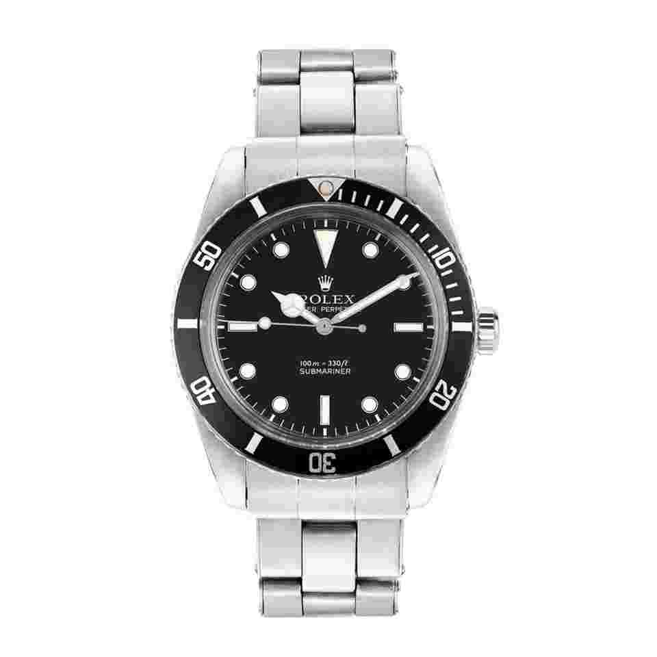 Rolex Submariner (No Date)
                           
                                 5508 Steel "Small Crown James Bond" Black Dial 37 mm