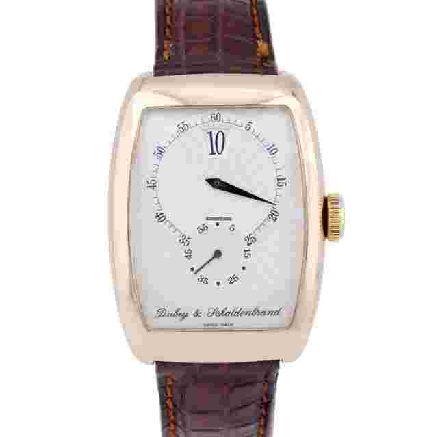 Dubey & Schaldenbrand
                           
                                 PAPERS Dubey & Schaldenbrand Aerodyn Jump Hour 18K Gold 2K2AJGW Watch BOX