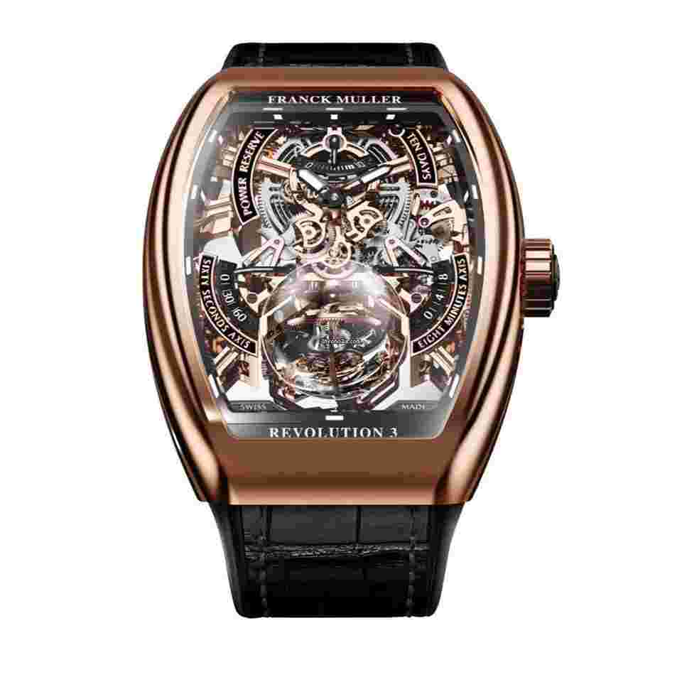 Franck Muller
Vanguard Revolution 3 Skeleton Tourbillon