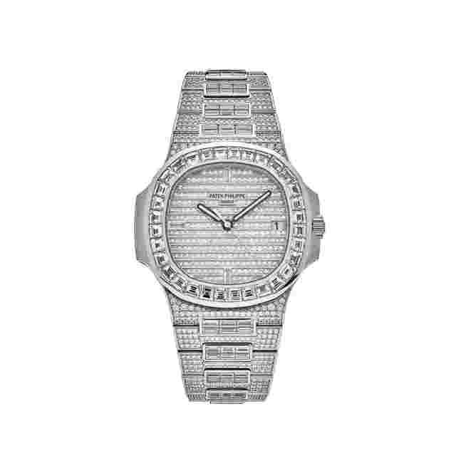 Patek Philippe Nautilus
                           
                                 5719/10G-010 White Gold Diamond Set