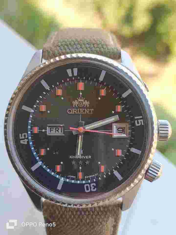 Orient
                           
                                 Jumbo king Diver Automatic Vintage - Rare.