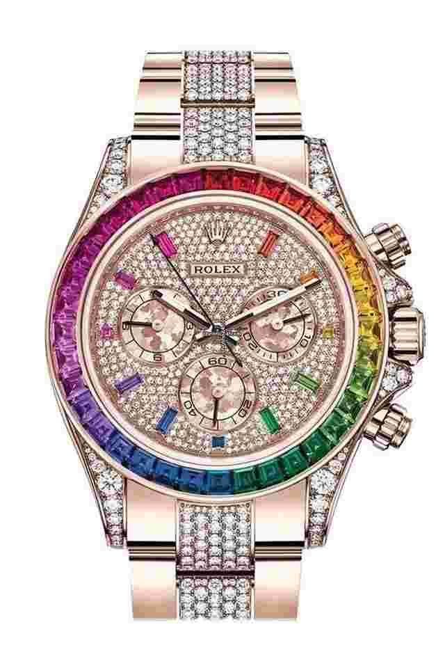 Rolex Daytona
                           
                                 2019 Daytona 116595RBOW Full Diamond Pave