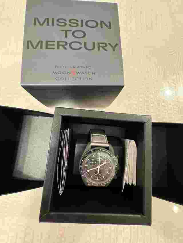 Swatch Moonswatch
                           
                                 Omega X Swatch BioCeramic MoonSwatch “MISSION TO MERCURY”