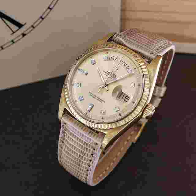 Rolex Day-Date 36
                           
                                 Vintage Day-Date ref.1803 18kt Yellow Gold Rare Sigma Diamond Dial from 1966