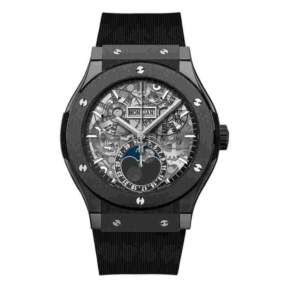 Hublot Classic Fusion Aerofusion
547.CX.0170.RX Ceramic with Black Rubber Watch