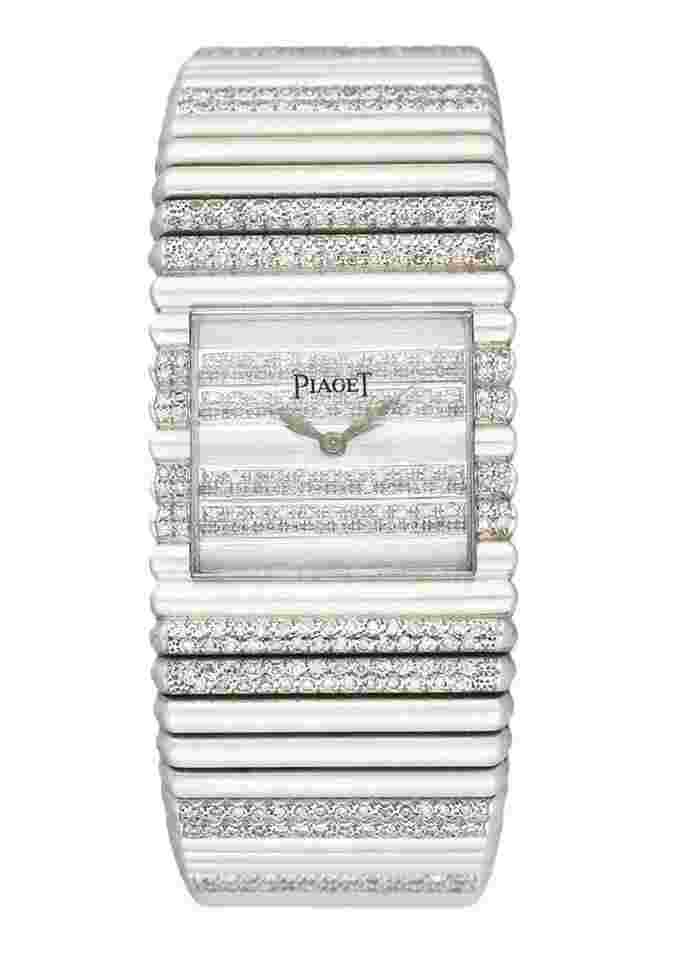 Piaget Polo
                           
                                 Square 7131 C151 Diamond 18K White Gold Watch