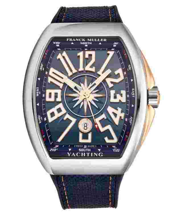 Franck Muller Vanguard
                           
                                 YACHTING 45MM V 45 SC DT 18K ROSE GOLD/STAINLESS STEEL MEN'S WATCH