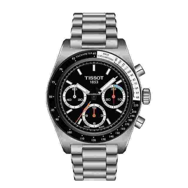 Tissot
                           
                                 PR516 Mechanical Chronograph 41mm Steel Men's Watch T1494592105100