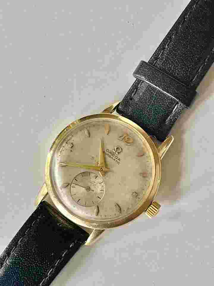 Omega Bumper
                           
                                 Automatic Tropical Dial Cold Filled Ref.F.6212 Cal.344 Vintage Swiss Made