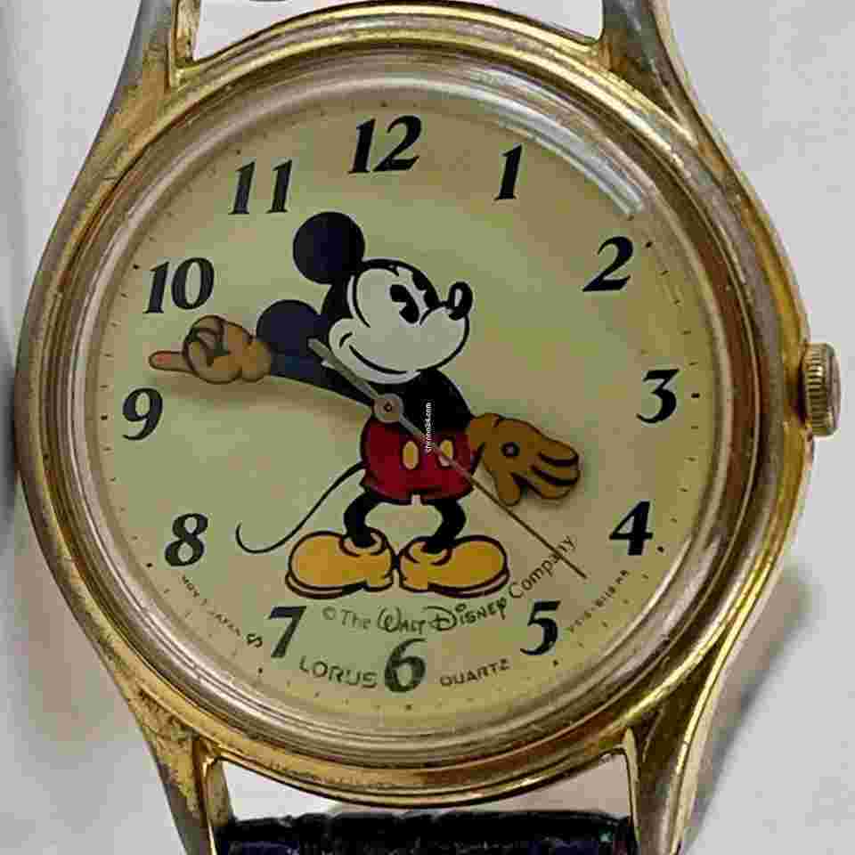 Lorus
The Walt Disney Company MICKEY MOUSE Gold Capped Vintage