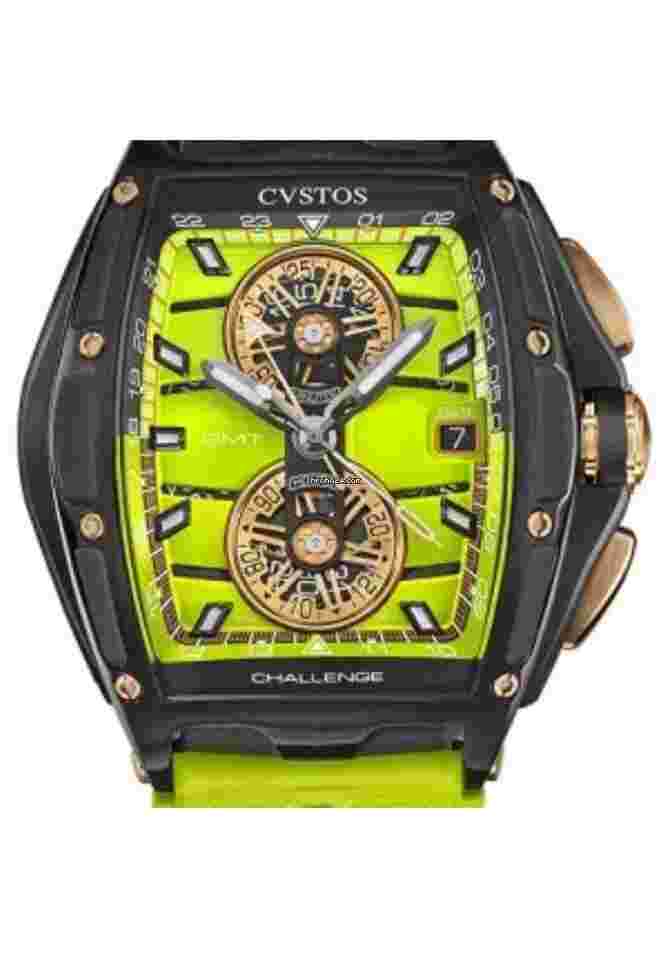 Cvstos Challenge
                           
                                 Chrono GMT Pistachio limited serie 25pieces
