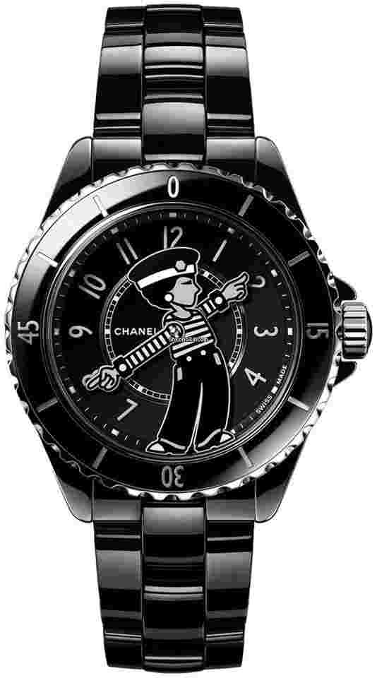 Chanel J12
                           
                                 Automatic 38mm h7609 Mademoiselle J12 La Pausa