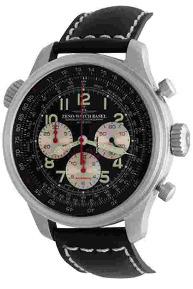 Zeno-Watch Basel OS Pilot
                           
                                 Oversized Slide Rule Chronograph 8557 Cal TH