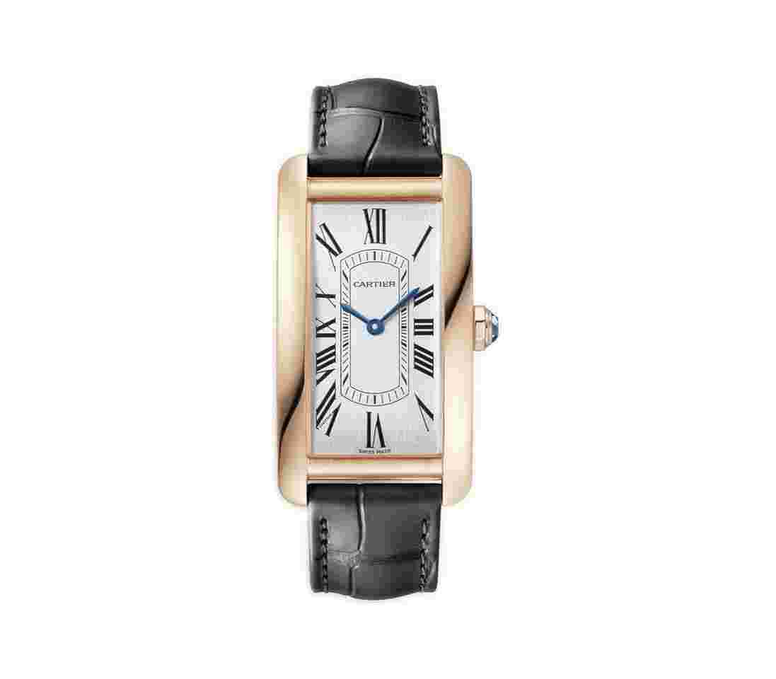 Cartier Tank Américaine
24mm Tank Americaine 18k Rose Gold Silver Dial