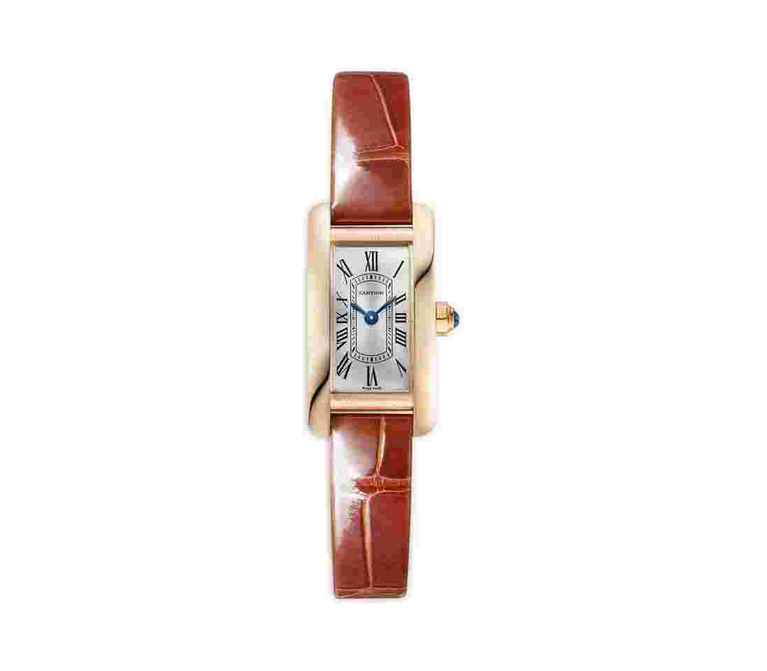 Cartier Tank Américaine
15mm Mini Tank Americaine 18k RG