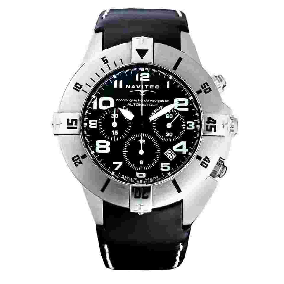Navitec TCA Chronographe Suisse Automatique acier