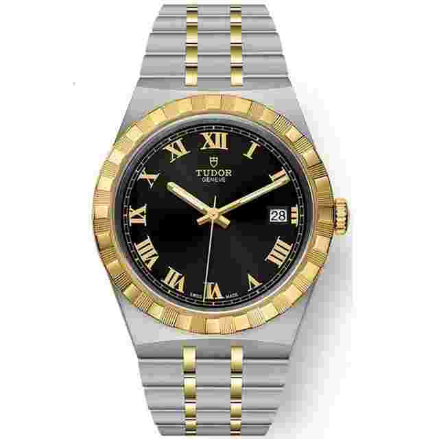Tudor Royal
                           
                                 Unworn 2024 Royal Steel and 18k Yellow Gold 38mm Ref# M28503-0006 box and papers