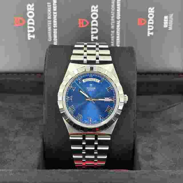 Tudor Royal
                           
                                 Unworn 2024 Royal Stainless Steel 41mm Ref# M28600-0005 box and papers
