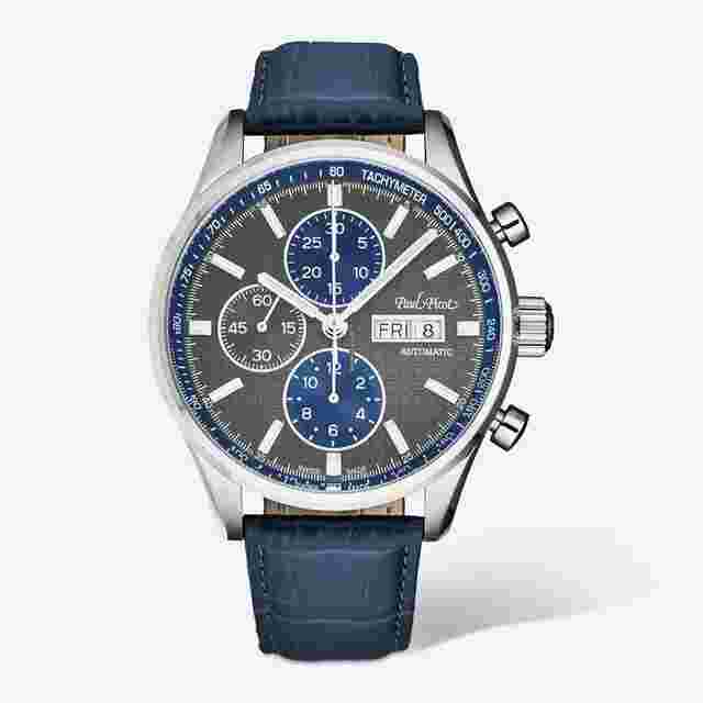 Paul Picot Gentleman
                           
                                 Blazer Chronograph Grey Dial Men's Automatic Watch