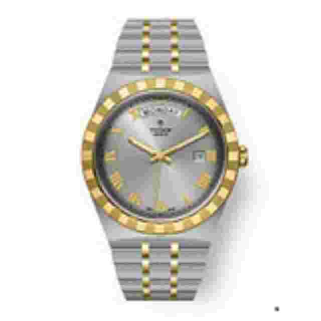 Tudor Royal
                           
                                 Unworn 2024 Royal Steel and 18k Yellow Gold 41mm Ref# M28603-0001 box and papers