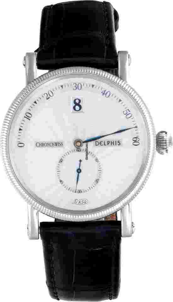 Chronoswiss Delphis
                           
                                 CH 1421 W 18k White Gold 38mm watch