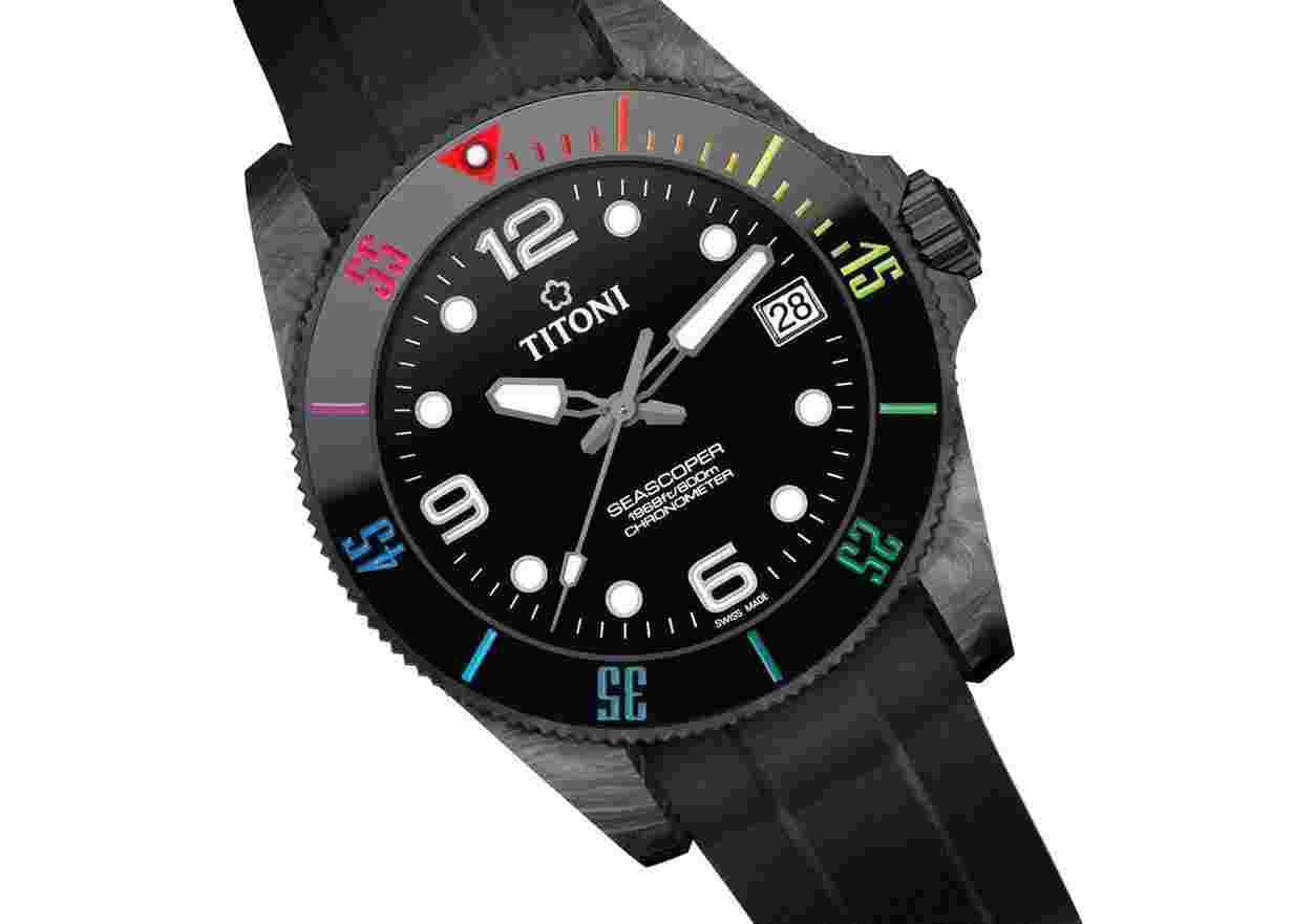 Titoni Seascoper 600 CarbonTech Manufacture 