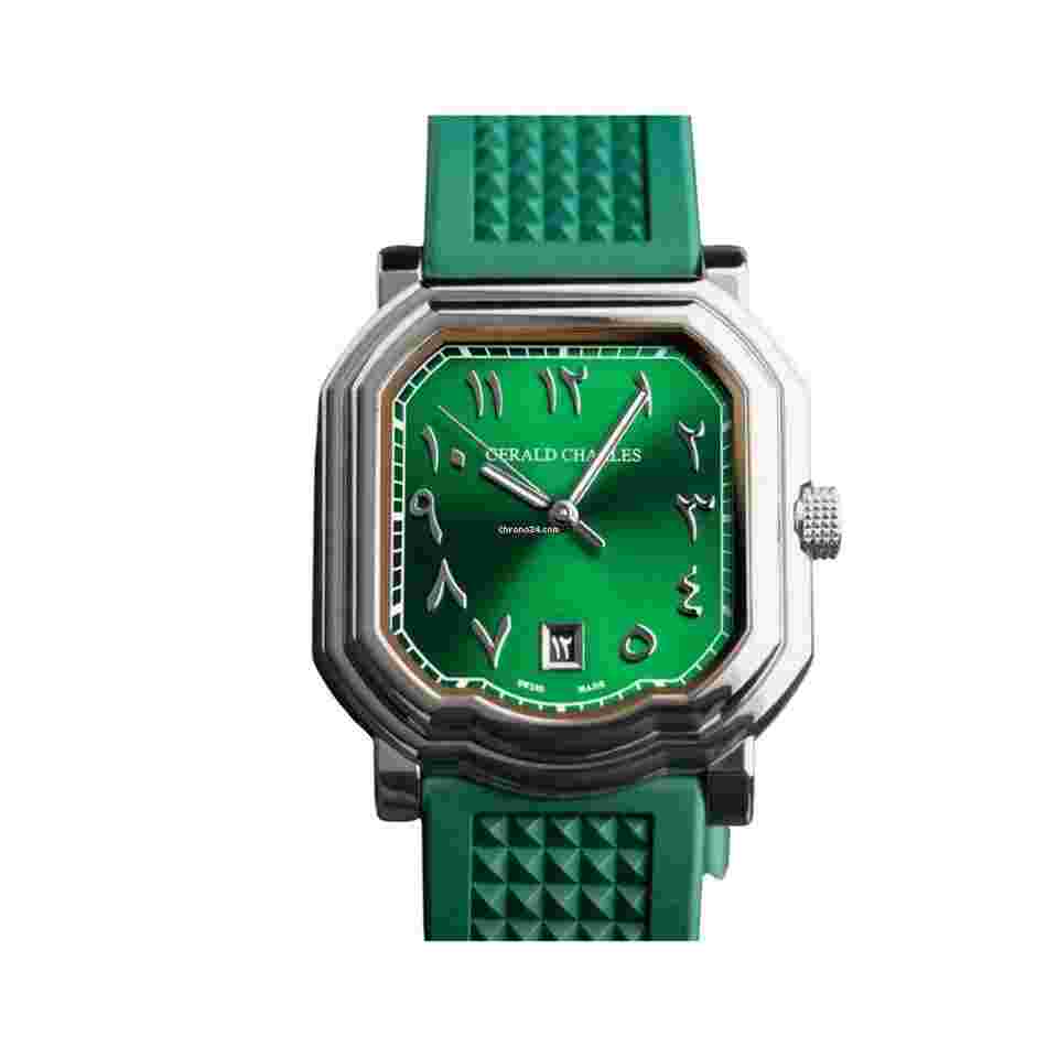 Gerald Charles
Maestro 2.0 Ultra-Thin GC2.0-WG-AJ-02 Green Arabic Dial Special Edition
