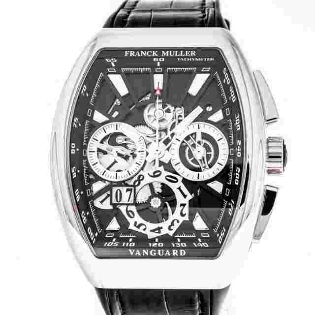 Franck Muller Vanguard
                           
                                 44 Steel Skeleton V 45 CC DT SQT like NEW 2022 Full Set