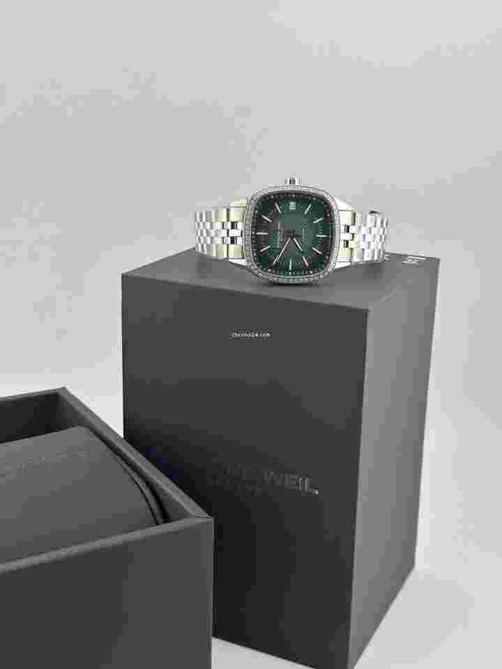 Raymond Weil Freelancer
                           
                                 Ladies Automatic Green Dial Bracelet