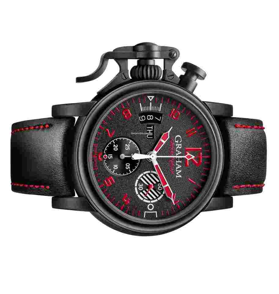 Graham Chronofighter
                           
                                 Vintage DLC Red Ltd