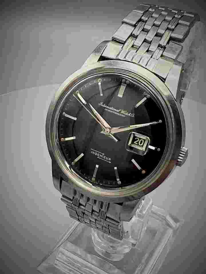 IWC Ingenieur
                           
                                 Ref 666 Glossy Gilt Dial Blackout Date