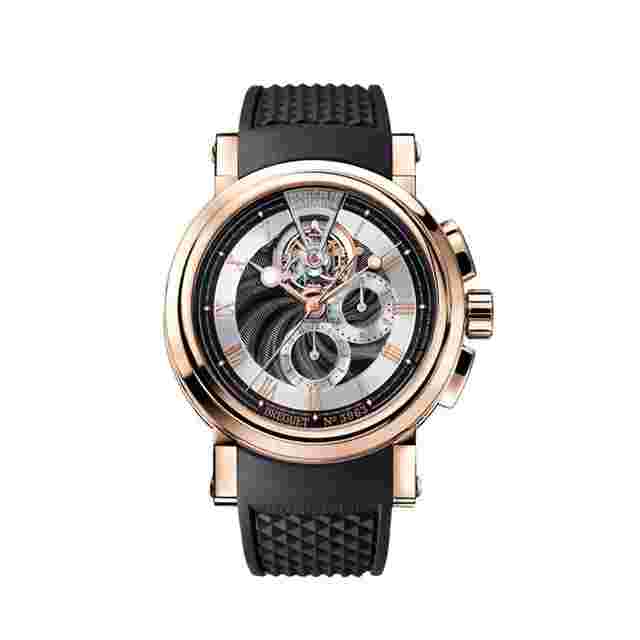 Breguet Marine
                           
                                 Tourbillon Chronograph 18K Rose Gold Men's Watch
