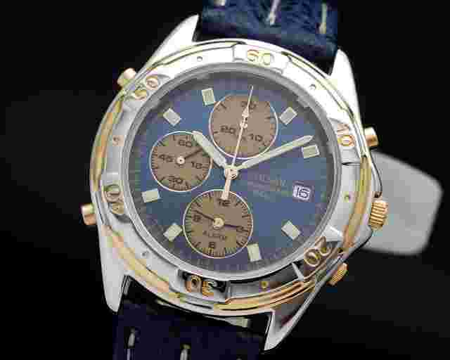Pulsar by Seiko New Old Stock Chronograph Y182 (Seiko 7T32) vintage NOS SERVICED WARRANTY