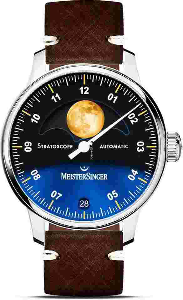 Meistersinger
                           
                                 ST982G Stratoscope Sunburst Blue with Gold